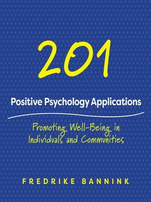 cover image of 201 Positive Psychology Applications